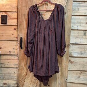Listicle Brown Women's Dress